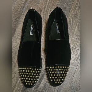 💙💚Amali Spire Spiked Loafers Shoes Size 8.5🧡💙